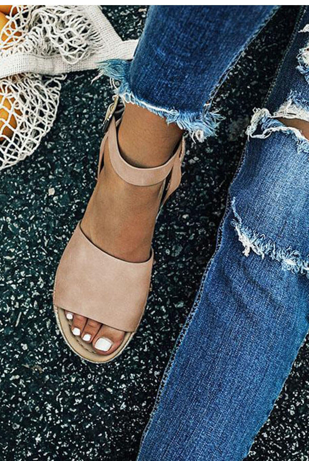 Damskie Espadryle Sandały - Koturnie z Paskiem Livia - vivano - warszawa