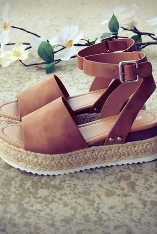 Damskie Espadryle Sandały - Koturnie z Paskiem Livia - vivano - warszawa