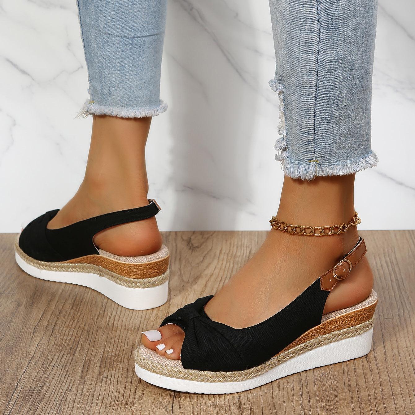 Damskie Sandały na Koturnie 2025 - ComfiLift Lato - vivano - warszawa