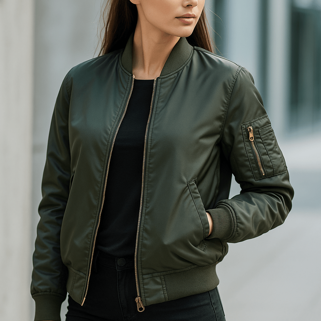 Daphne - Klasyczna kurtka bomber MA - 1 - Unisex - vivano - warszawa