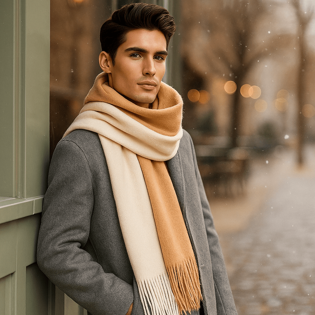 Długo i Elegancka Szal w Kaszmirze – Miękkość i Styl Zimy