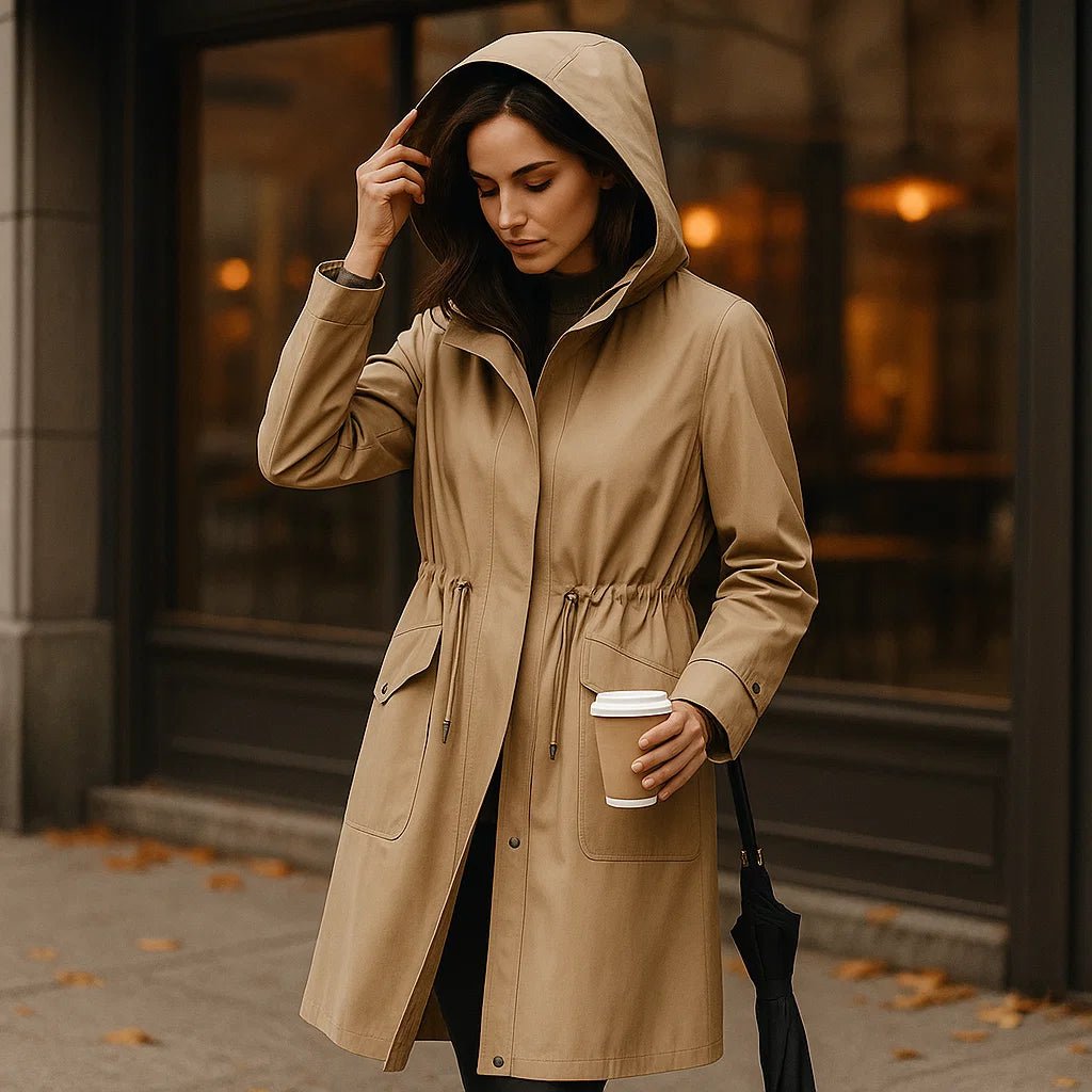 Dopasowana Kurtka Wiatrowa Dla Kobiet - vivano - warszawa