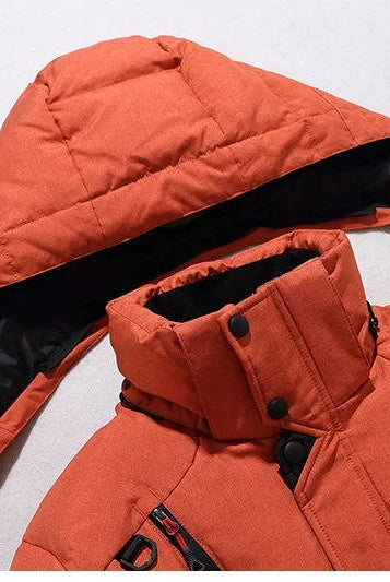 Parka zimowa męska | Wodoodporna, wiatroszczelna | Puch kaczki
