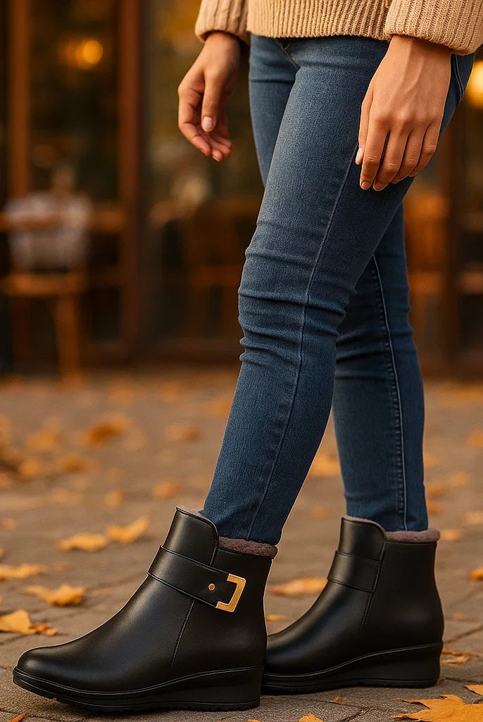 Elena – damskie ergonomicznye buty z ciepłą podszewką