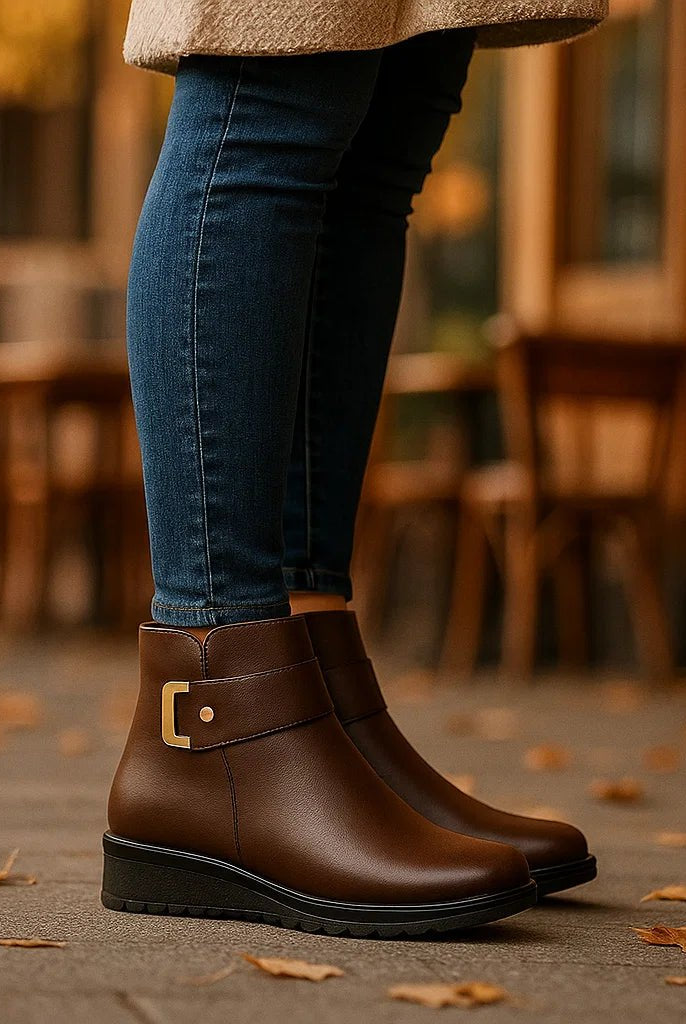 Elena – damskie ergonomicznye buty z ciepłą podszewką