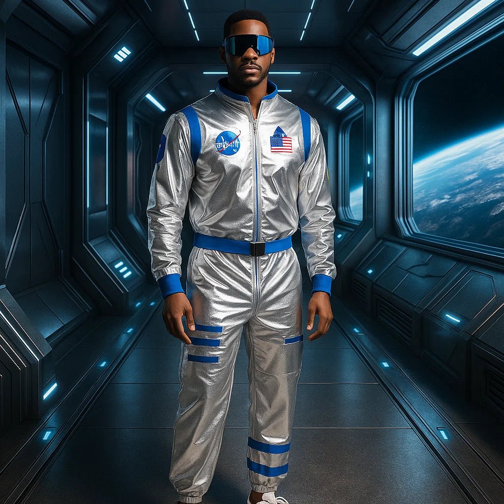 Ester srebrny kombinezon astronauty - vivano - warszawa