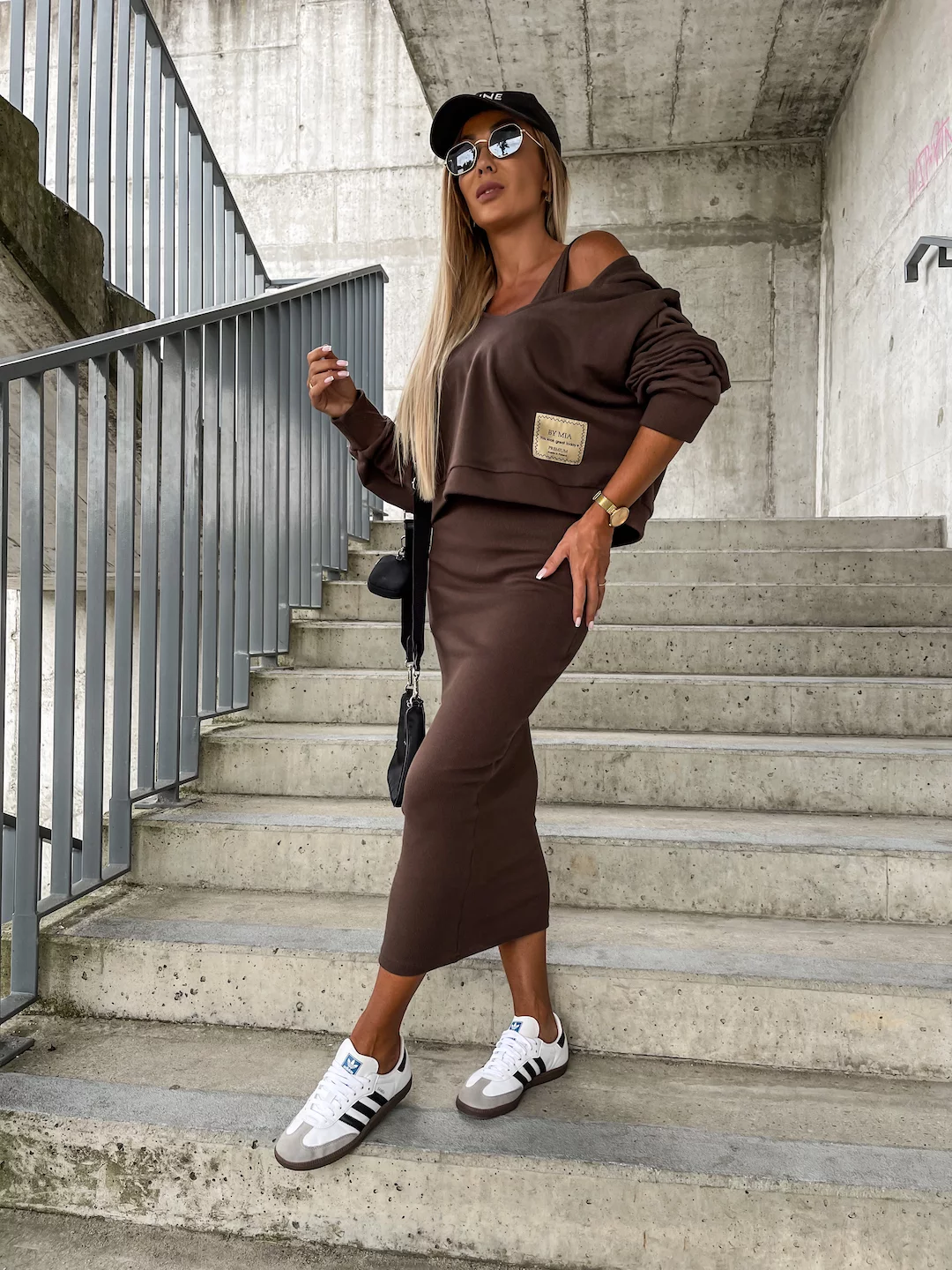 Dedrick - Elegancki zestaw 2-częściowy damski - Marynarka i spodnie