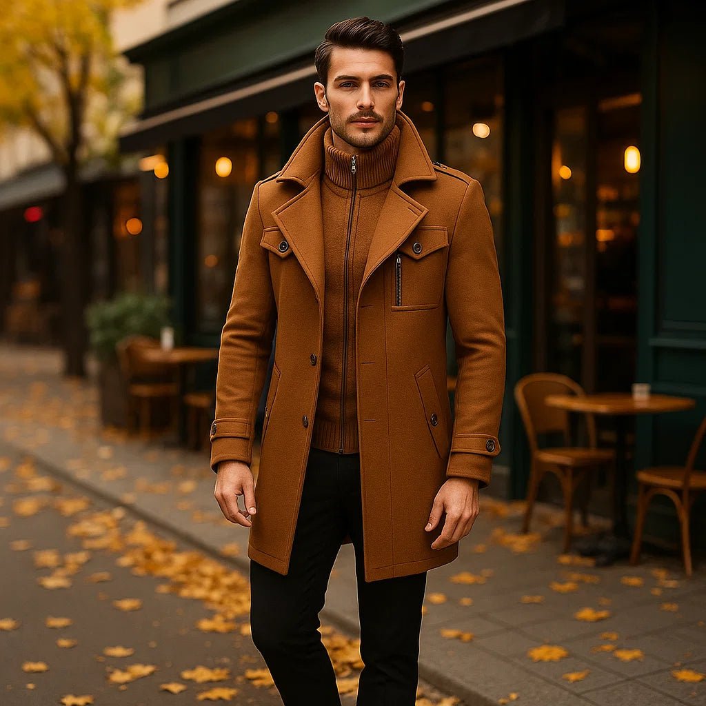 Grayson Kurtka Zimowa – Podwójny Kołnierz - vivano - warszawa