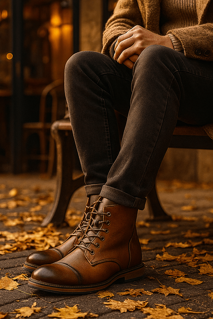 Harry – Męskie Modowe Buty Trekkingowe z Gripem