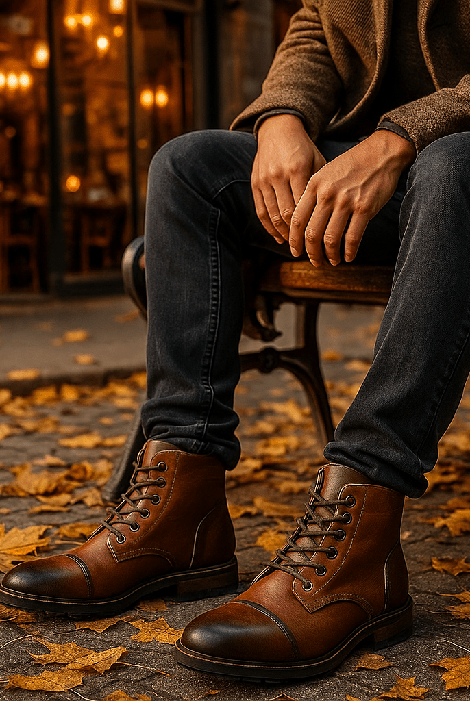 Harry – Męskie Modowe Buty Trekkingowe z Gripem