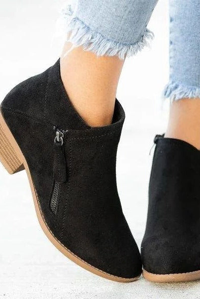 Buty damskie ortopedyczne | Wsparcie łuku, zamek błyskawiczny | Komfort