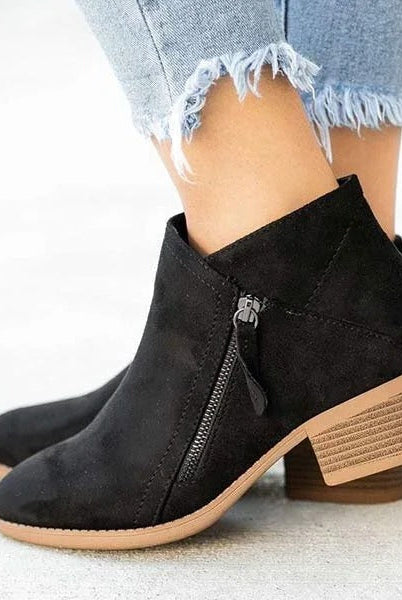Buty damskie ortopedyczne | Wsparcie łuku, zamek błyskawiczny | Komfort