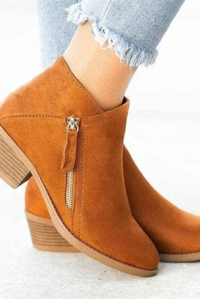 Buty damskie ortopedyczne | Wsparcie łuku, zamek błyskawiczny | Komfort