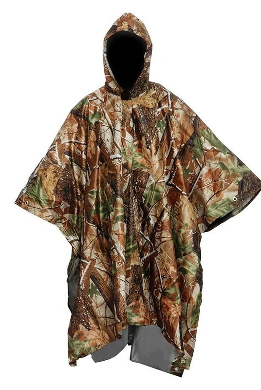 Poncho impermeabile | Protezione pioggia, taglio ampio