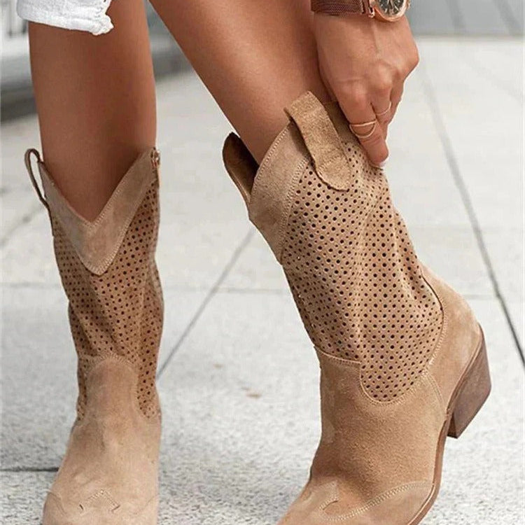Buty damskie | Połowa łydki, Zamek błyskawiczny | Casual