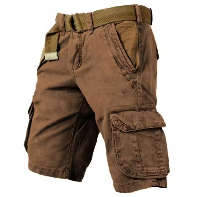 Spodenki Cargo Męskie | Outdoor & Codzienny | Wiele Kieszeni