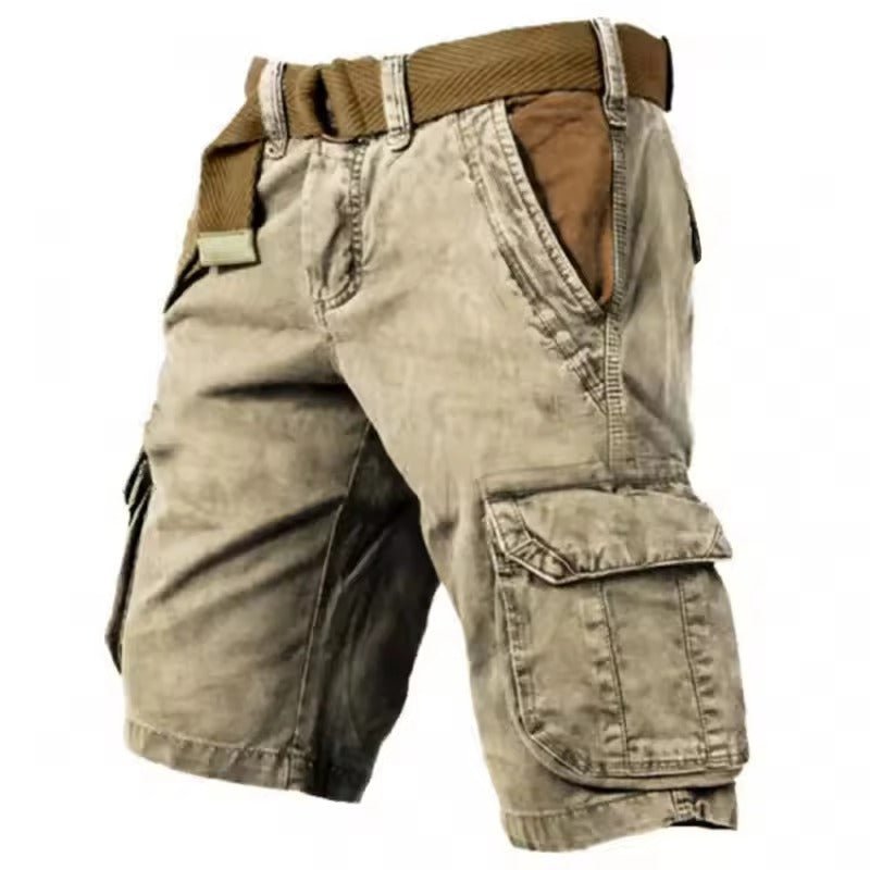 Spodenki Cargo Męskie | Outdoor & Codzienny | Wiele Kieszeni