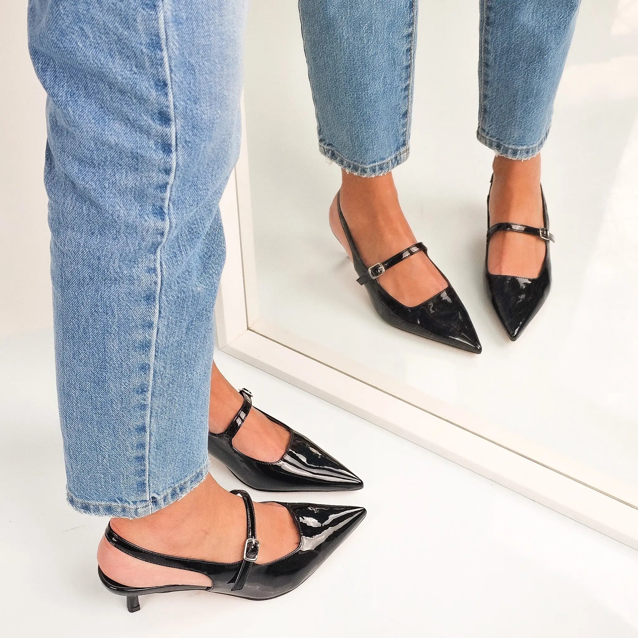 Jinnah Décolleté Slingback - Elegancja Chic - Optymalny Komfort - vivano - warszawa