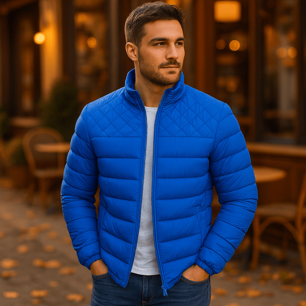 Jonas – męska zimowa kurtka z bawełnianym wypełnieniem - vivano - warszawa