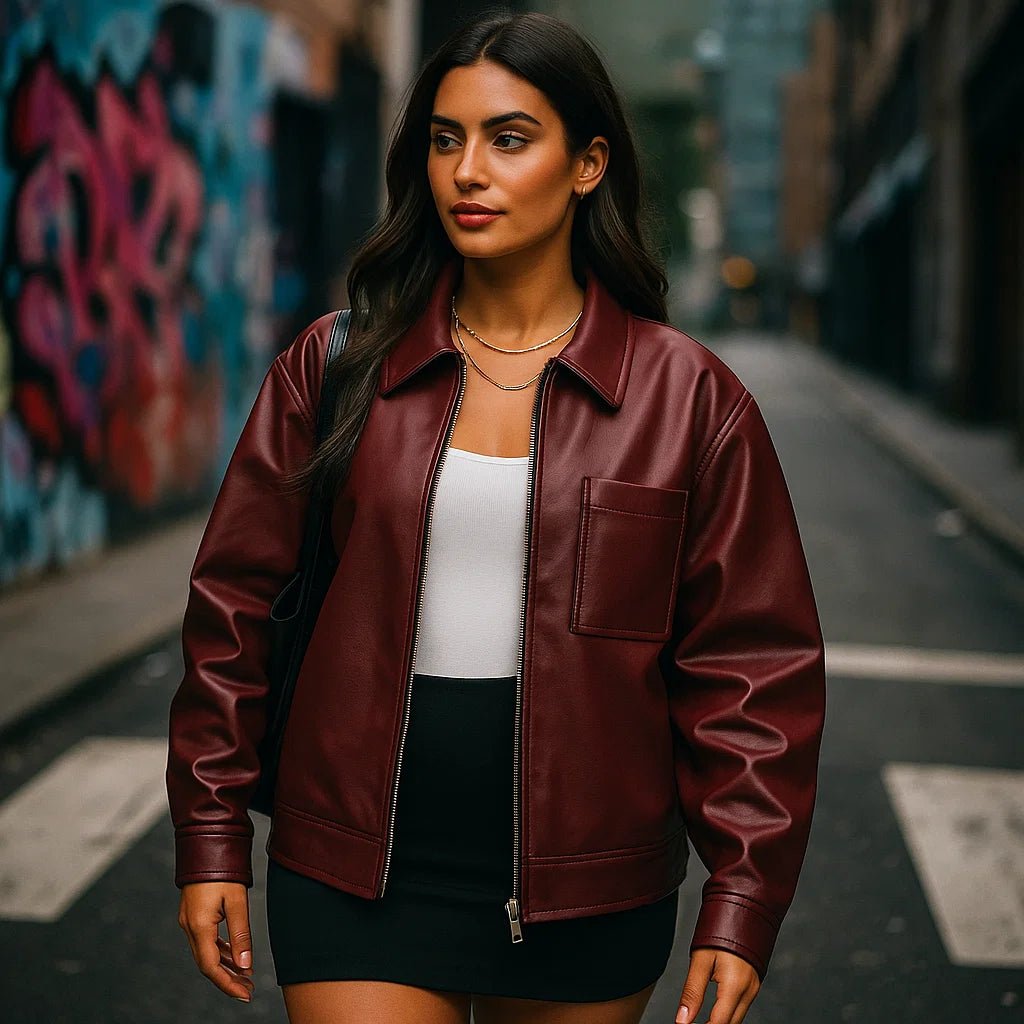 Juliette - Wszechstronna Oversized Kurtka - Komfortowa i Stylowa - vivano - warszawa