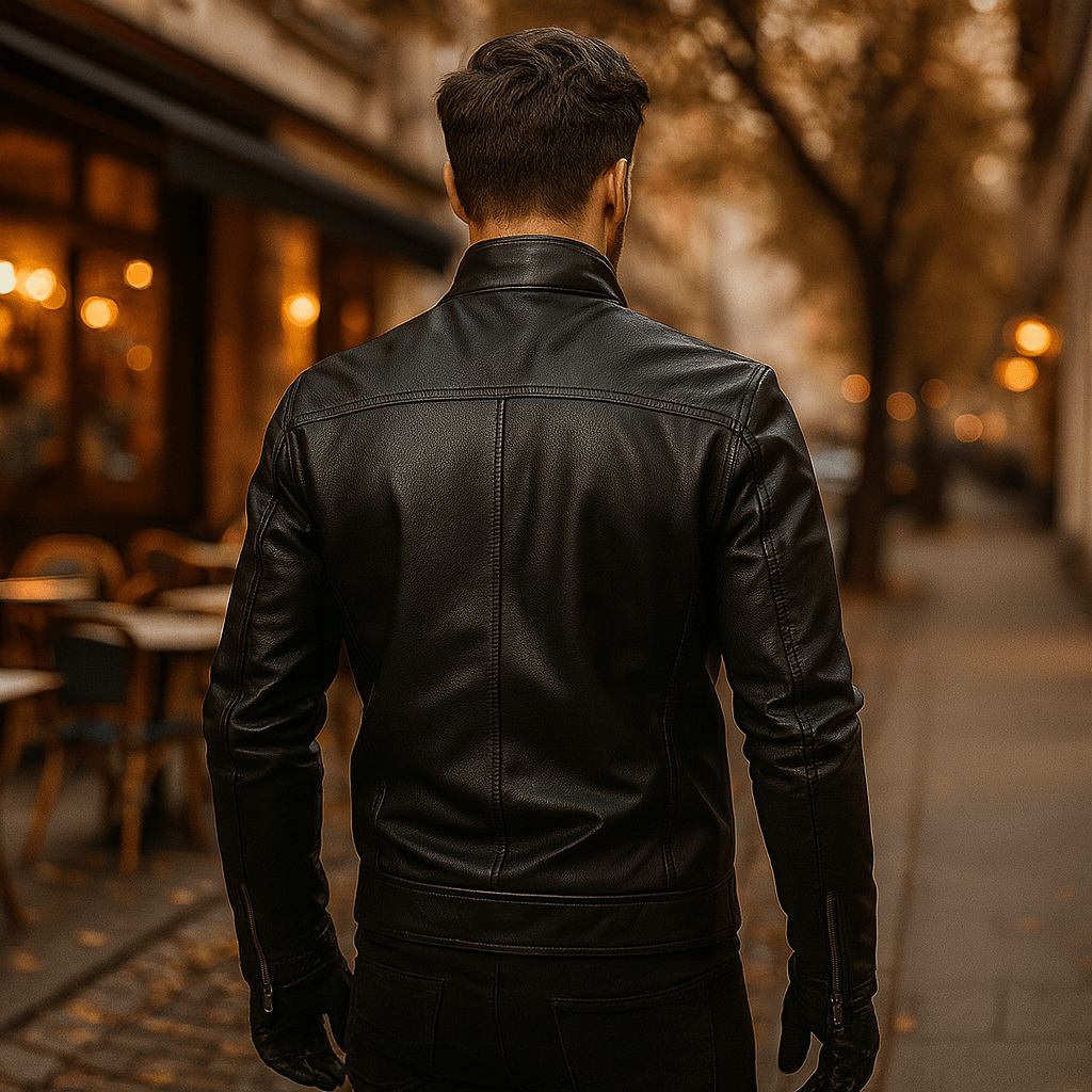 Klasyczna Kurtka Motocyklowa Herres - vivano - warszawa