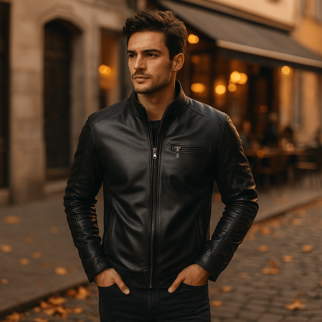 Klasyczna Kurtka Motocyklowa Herres - vivano - warszawa