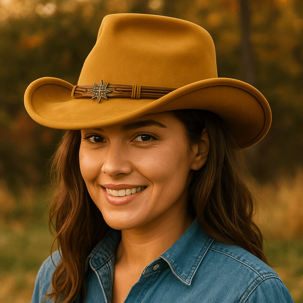 Klasyczny Zamszowy Kapelusz Kowbojski Steen - vivano - warszawa