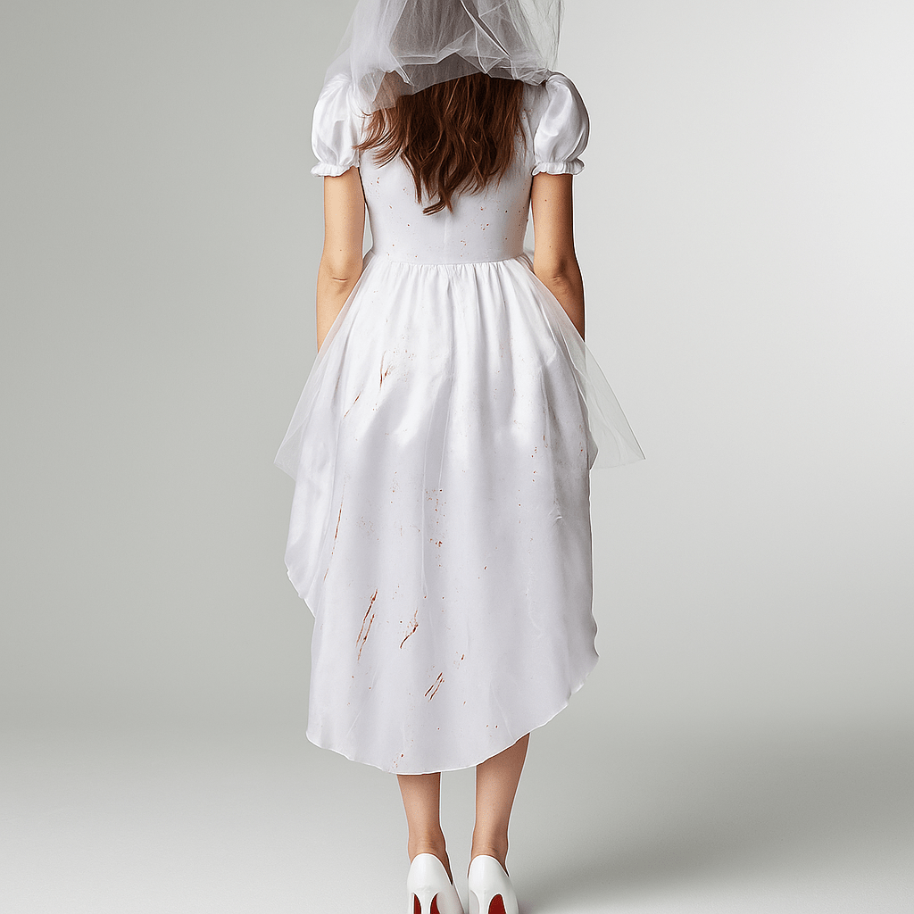 Kostium Halloween Bettina - Wampir z Krwią - Unikalny Straszny Efekt - vivano - warszawa