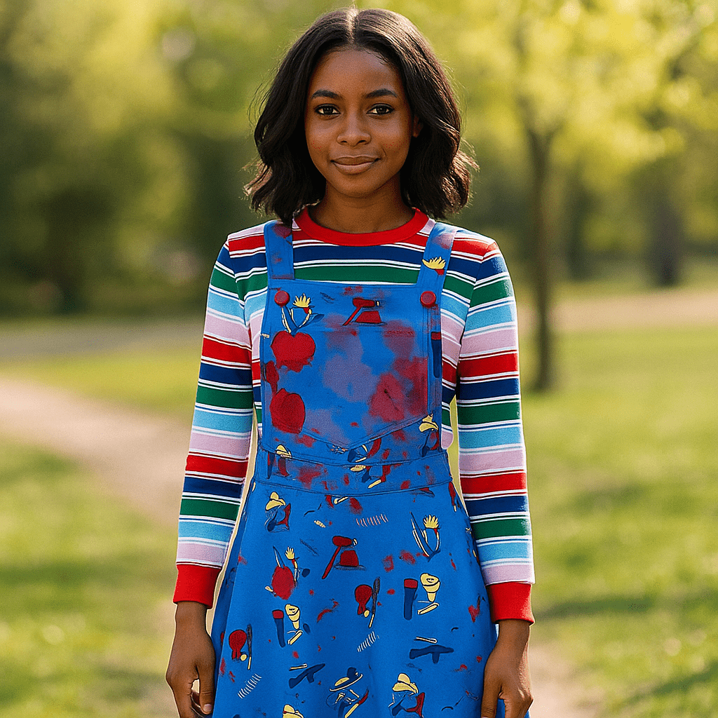 Kostium Halloween Kobiet - Długi Rękaw - Mini - Przerażający Styl - vivano - warszawa