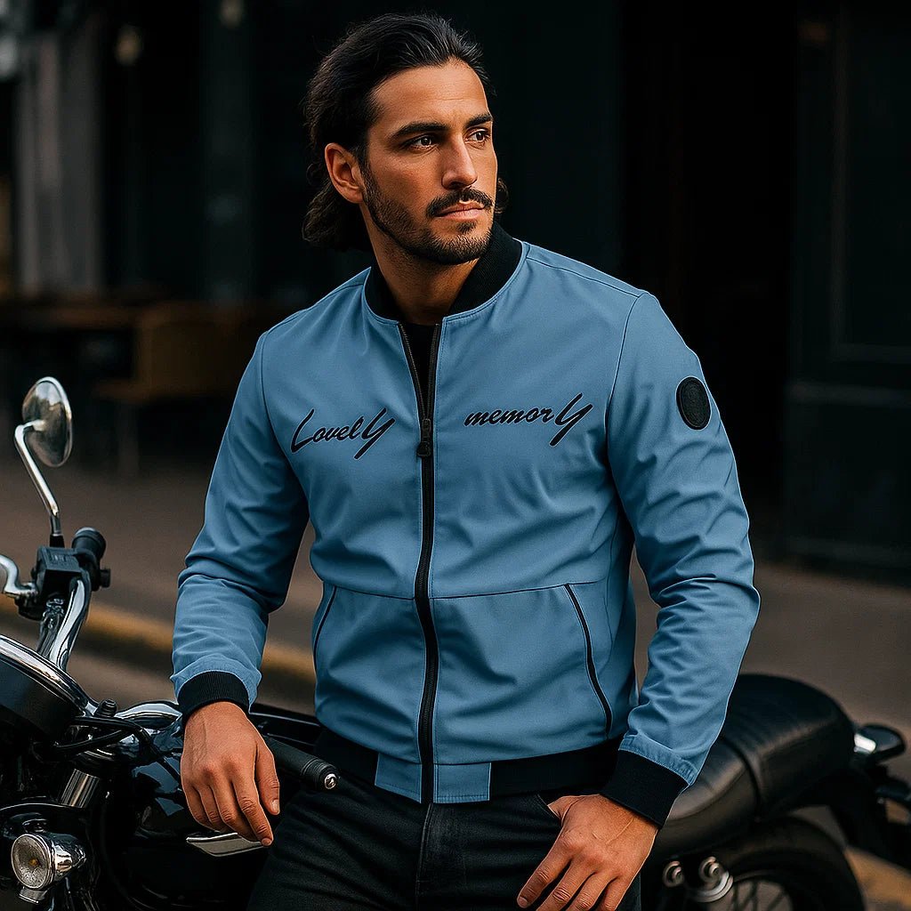 Kurtka Claus Broderet - Zamek błyskawiczny - Kieszenie - Wygodna i Stylowa - vivano - warszawa