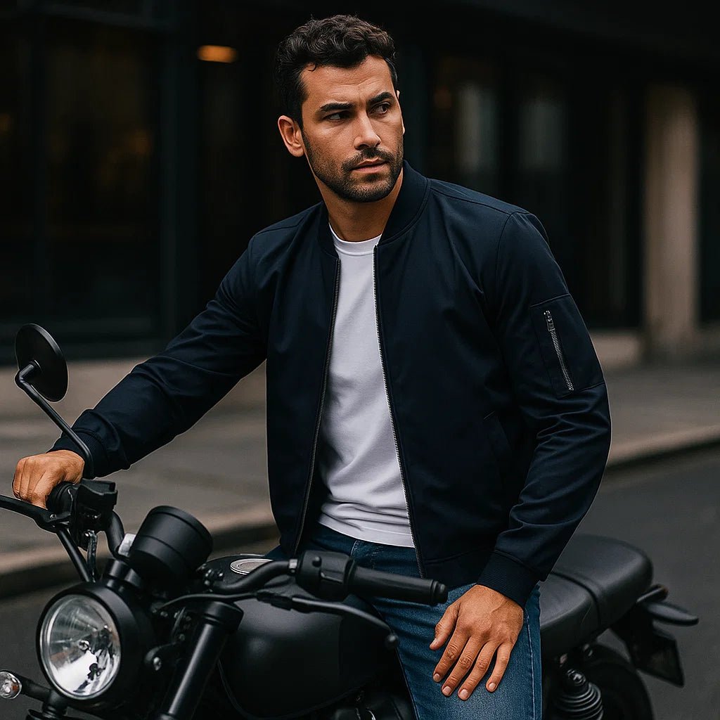 Kurtka Męska Bomber – Lekka i Nowoczesna - vivano - warszawa