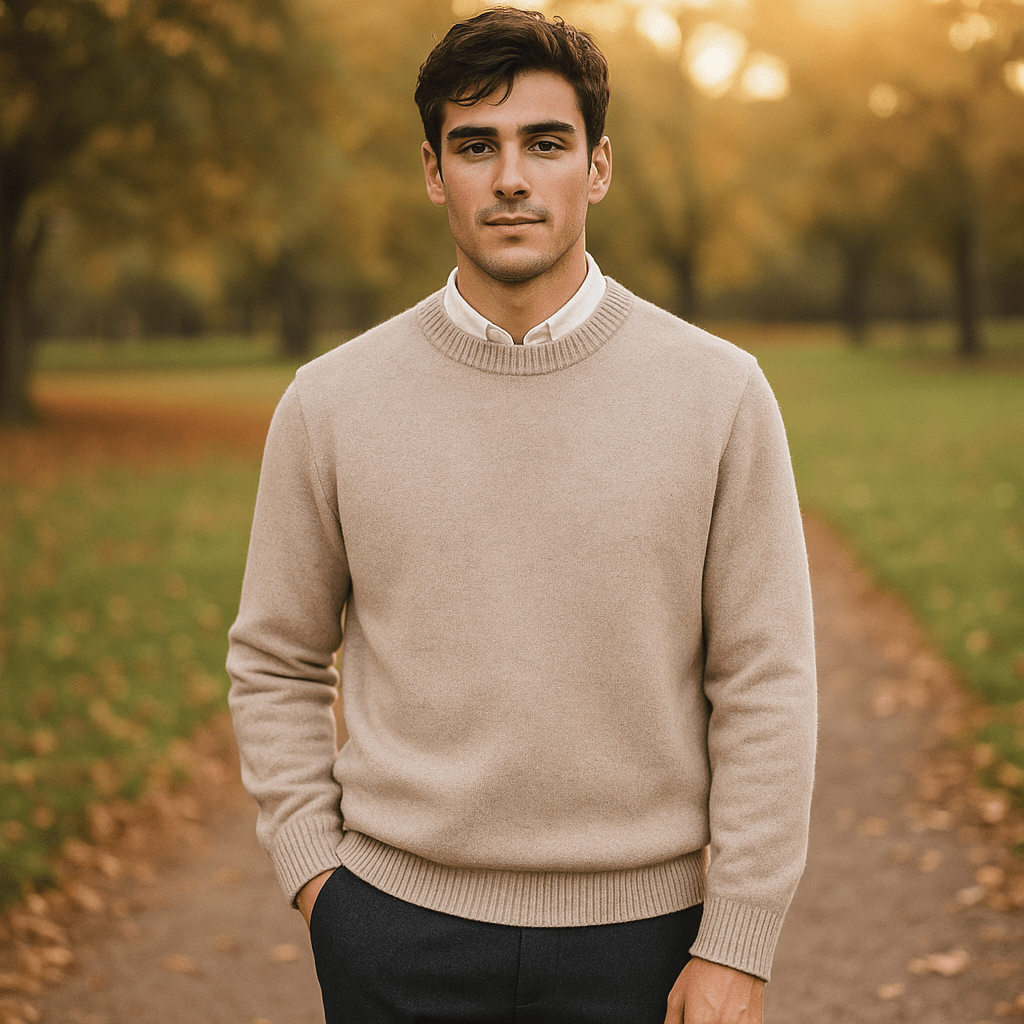 Liam - Komfortowa luźna sweter - Miękki stylowy krój - vivano - warszawa