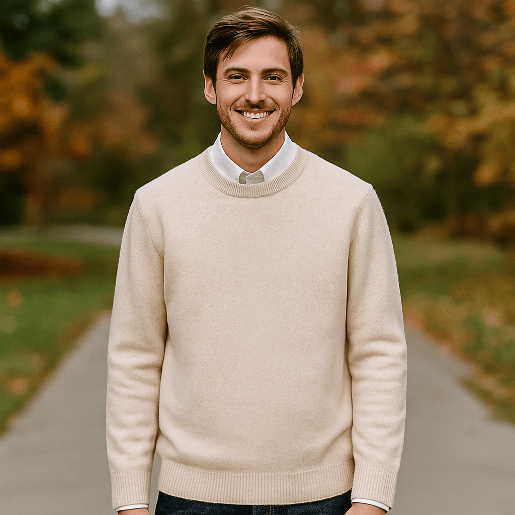 Liam - Komfortowa luźna sweter - Miękki stylowy krój - vivano - warszawa