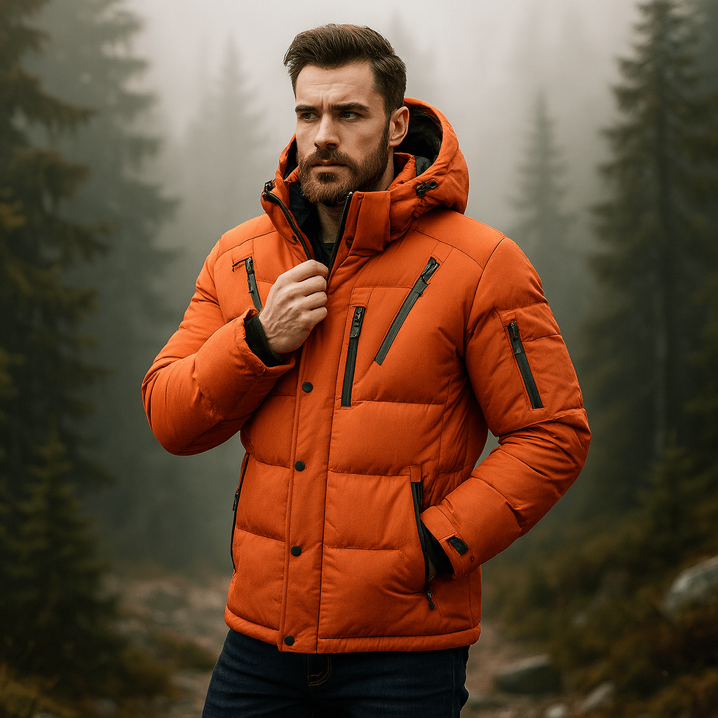 Męska Dunparka Arctic Shield z Odpinanym Kapturem - vivano - warszawa