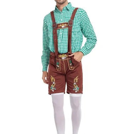 Męska kurtka ludowa - Materiały wysokiej jakości - Tradycyjny bawarski design - Uroczystości - vivano - warszawa