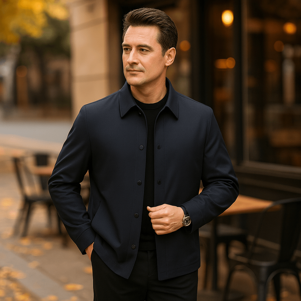 Męska lekka kurtka puchowa – ciepła i stylowa - vivano - warszawa