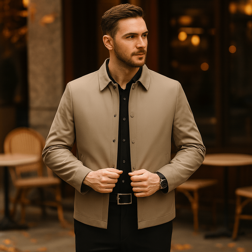 Męska lekka kurtka puchowa – ciepła i stylowa - vivano - warszawa