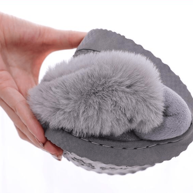 Mia - Eleganckie kapcie damskie Bunny - vivano - warszawa