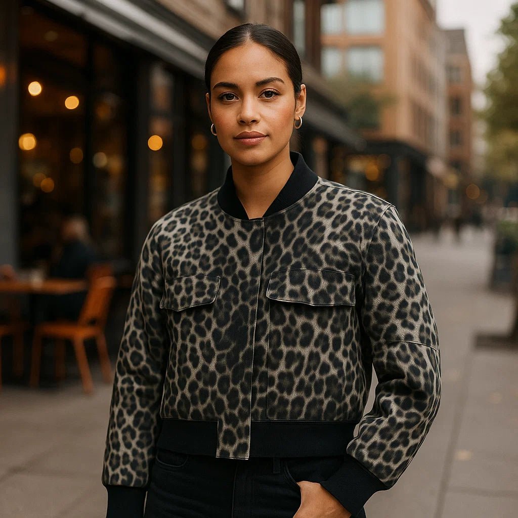 Miękka beżowa kurtka pilotka dla kobiet - Komfortowy, swobodny styl - vivano - warszawa