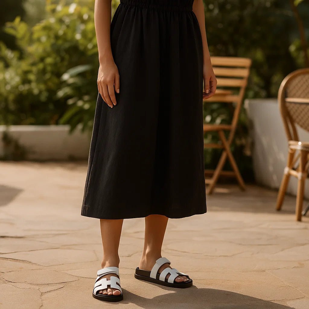 Mykonos eleganckie sandały damskie - vivano - warszawa