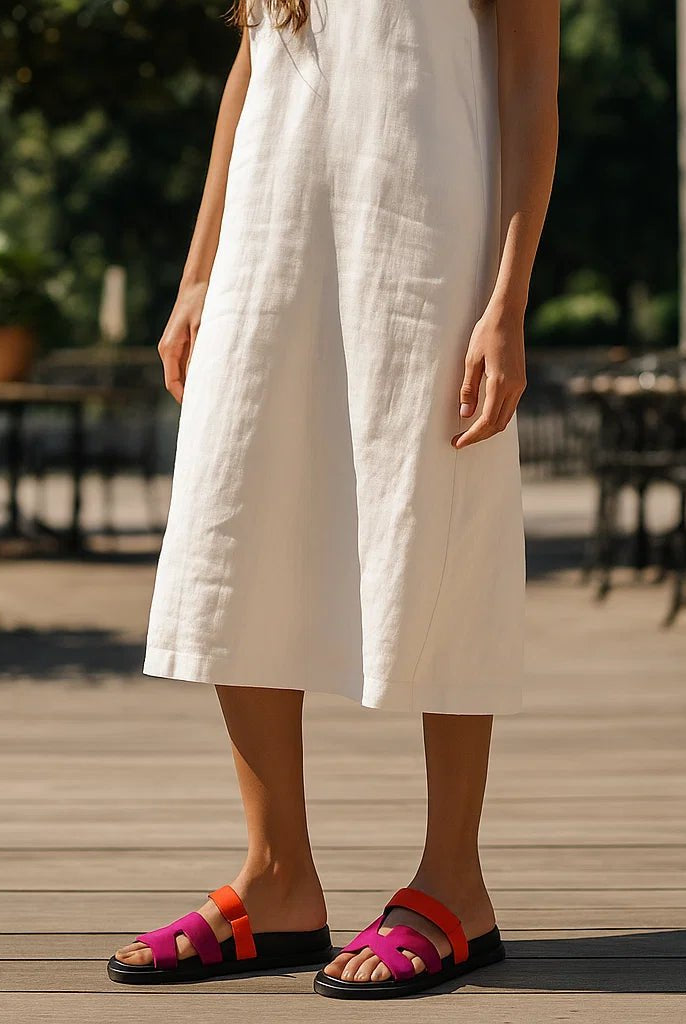 Mykonos eleganckie sandały damskie - vivano - warszawa