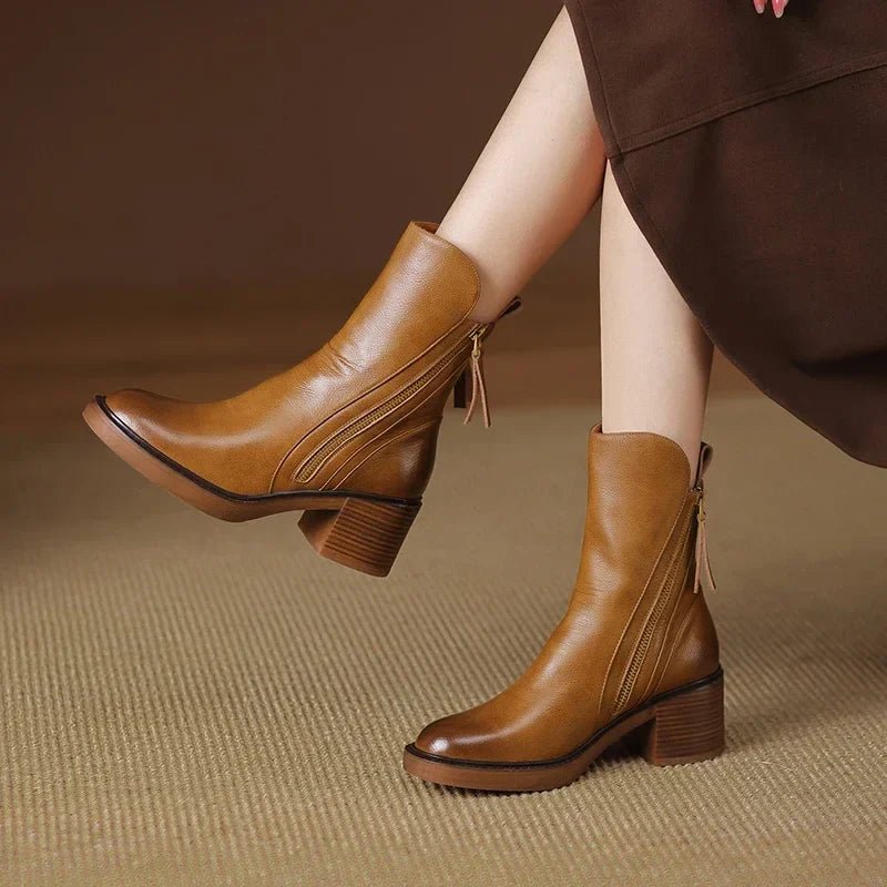 Sztyblety Damskie | Czarne | Klasyczne Eleganckie Chelsea