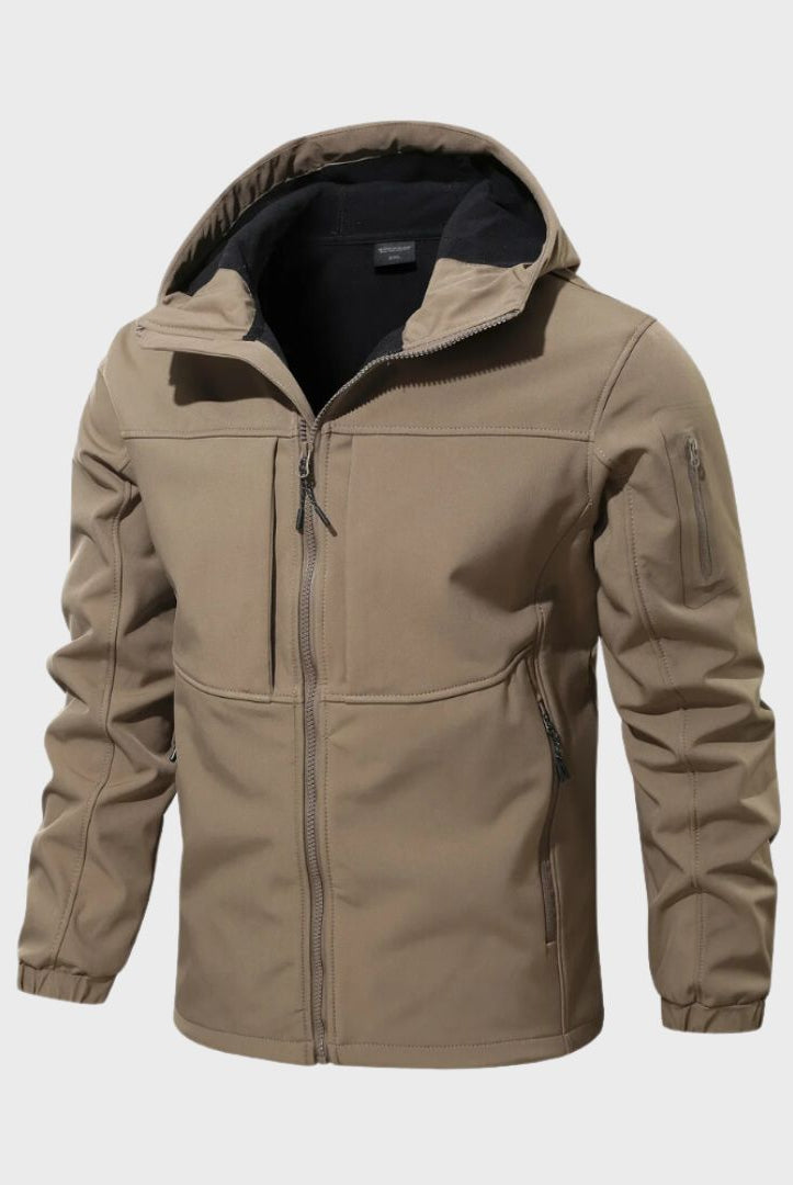 Kurtka Przeciwdeszczowa Męska | Softshell Oddychająca | Dopasowana