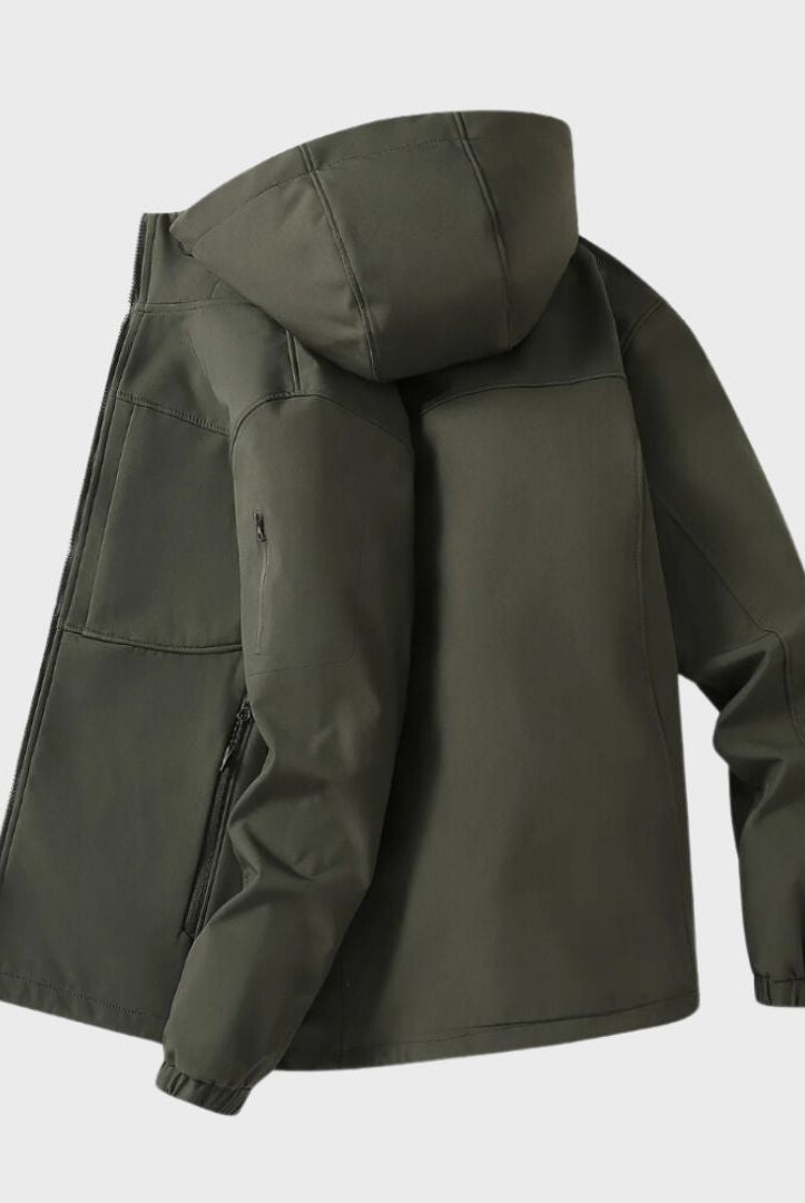 Kurtka Przeciwdeszczowa Męska | Softshell Oddychająca | Dopasowana