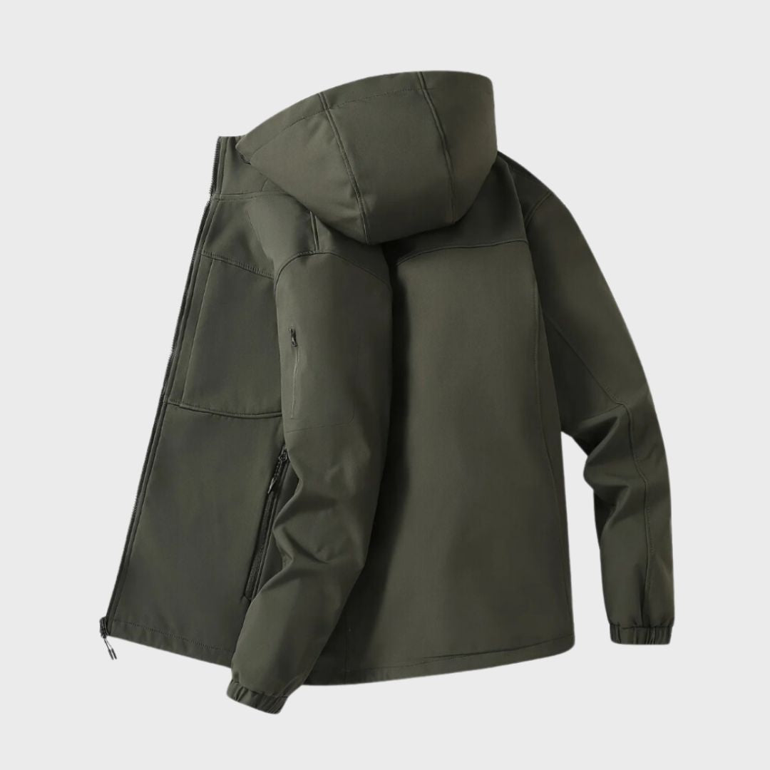 Kurtka Przeciwdeszczowa Męska | Softshell Oddychająca | Dopasowana