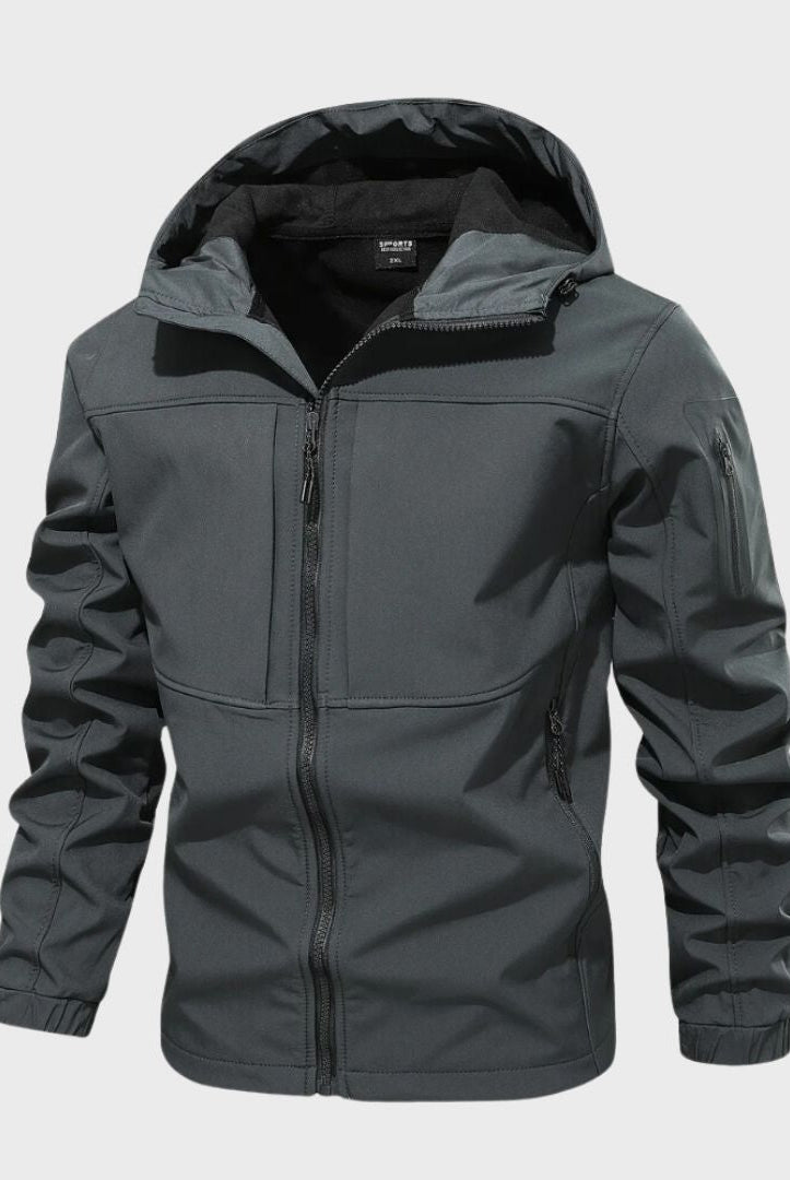 Kurtka Przeciwdeszczowa Męska | Softshell Oddychająca | Dopasowana