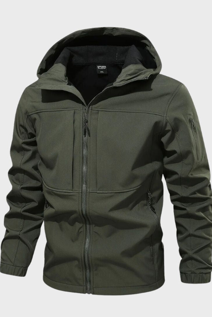 Kurtka Przeciwdeszczowa Męska | Softshell Oddychająca | Dopasowana