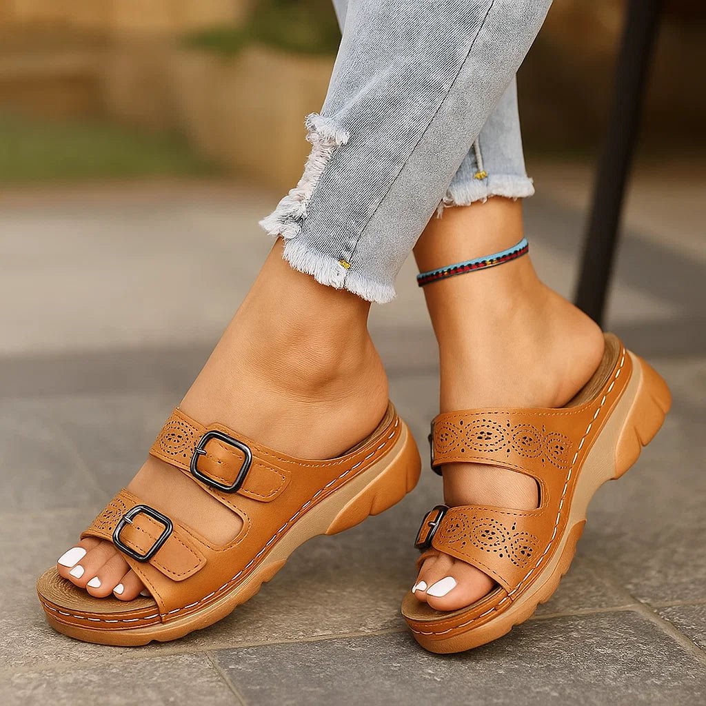 Ortopedyczne Damskie Sandały z Regulacją - vivano - warszawa