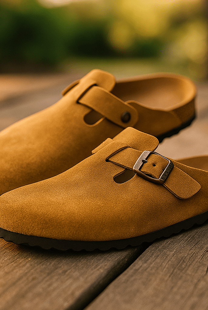 Sandale Boston ze skóry premium unisex – styl i komfort - vivano - warszawa