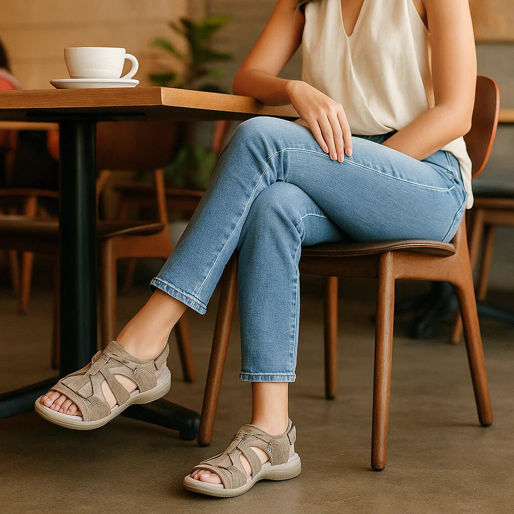 Sandały Damskie z Otwartym Noskiem – Komfort i Styl - vivano - warszawa